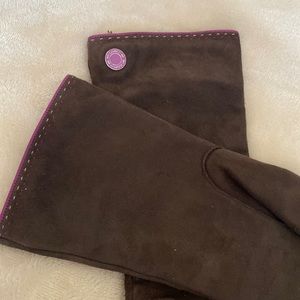Gorgeous Coach gloves! EUC. Like new!